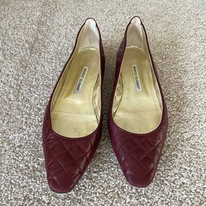 Manolo Blahnik ballet flats